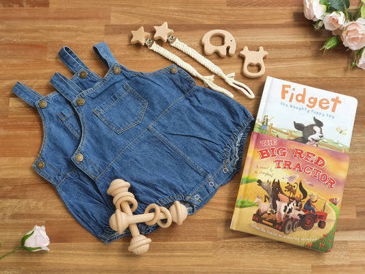 TWIN GIFT BOX - Denim Overall ** FREIGHT FREE **